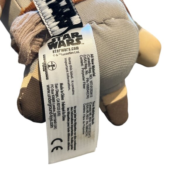 STAR WARS Talking Plush 9" Rey Doll The Force Awakens Missing Weapon - Picture 6 of 8